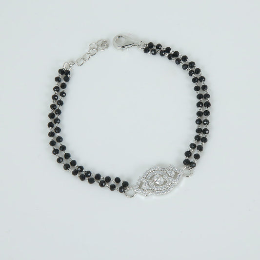 Saathiya Mangalsutra Bracelet Pure 925 Silver