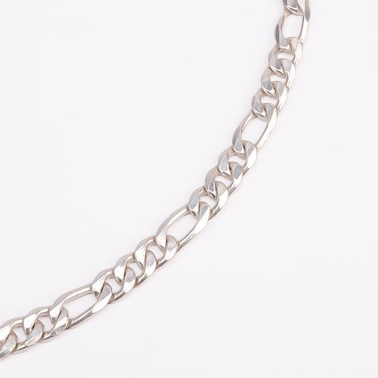 Men Silver Cuban Link Chain