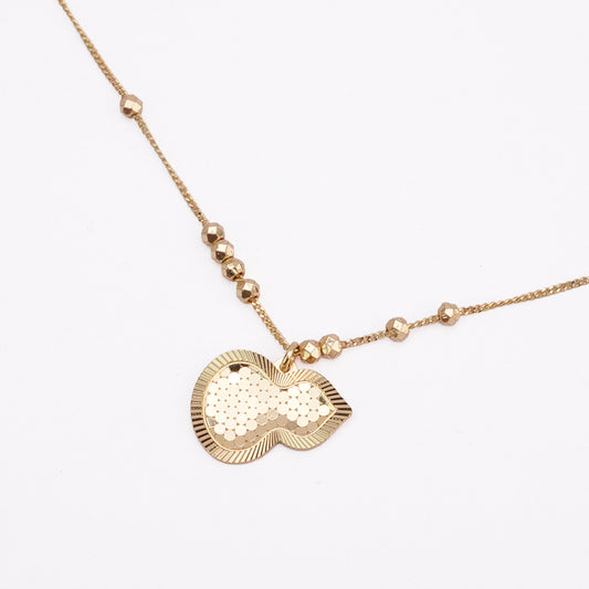 Silver Shubh Kalash Necklace