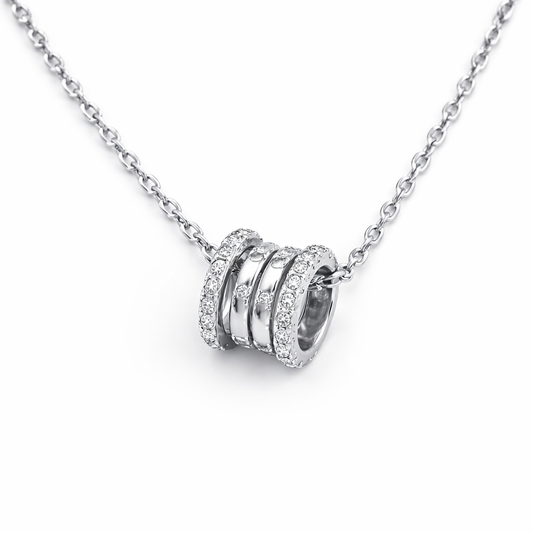 Eternal Hoops Necklace