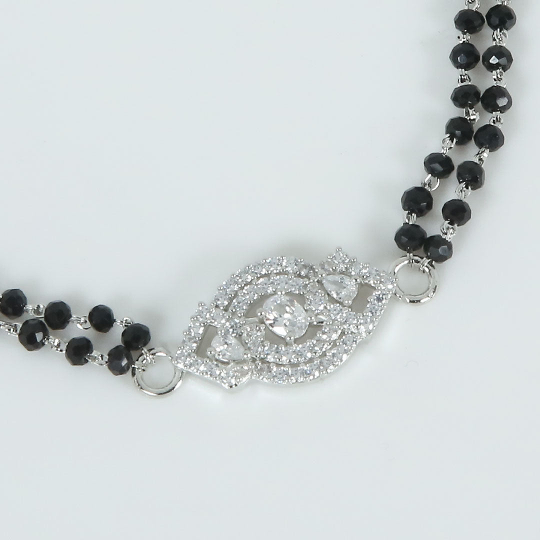Saathiya Mangalsutra Bracelet Pure 925 Silver