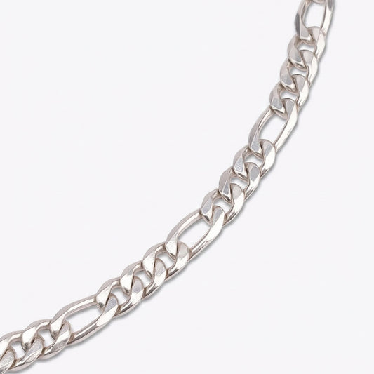 Men Silver Cuban Link Chain