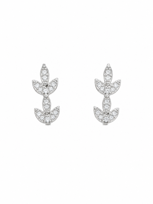 Royal Sparkle Necklace & Earrings Set
