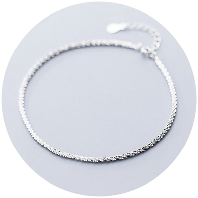 Silver Anklets