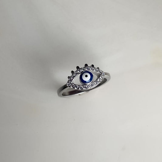 Aura Shield Pure 925 Silver Ring (Size 6)