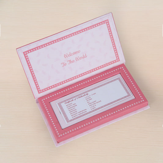 It’s a Baby Girl 3-gram 999 Purity Silver Coin