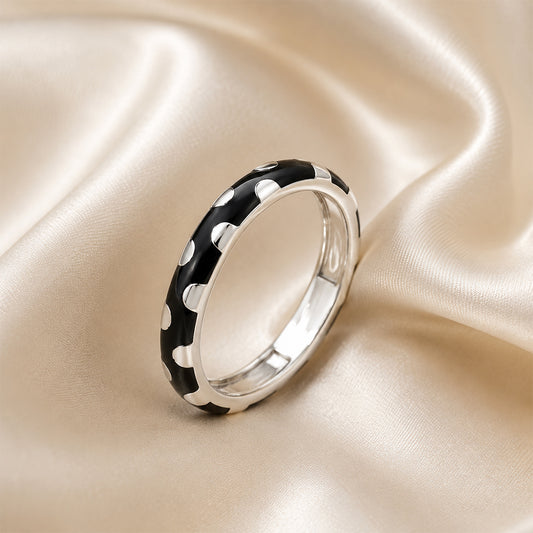 Midnight Mosaic Ring