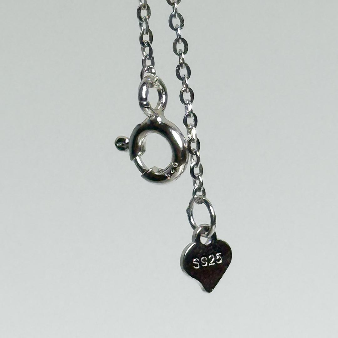Fluttering Grace Necklace Pure 925 Silver