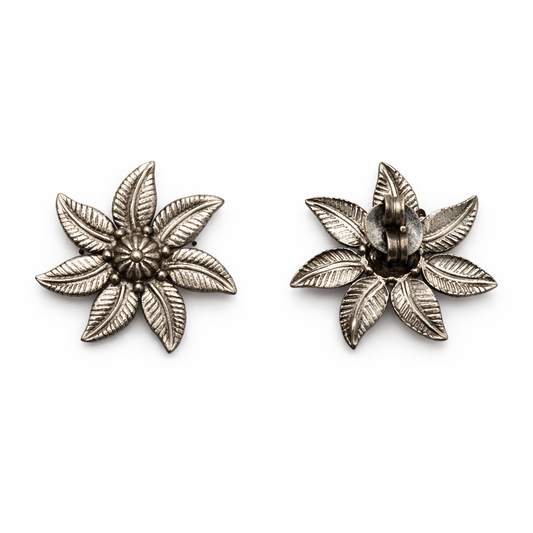 Starlit Oxidised Earrings – 925 Sterling Silver