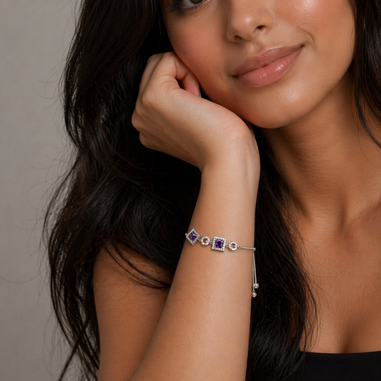 Royal Violet Grace Bracelet