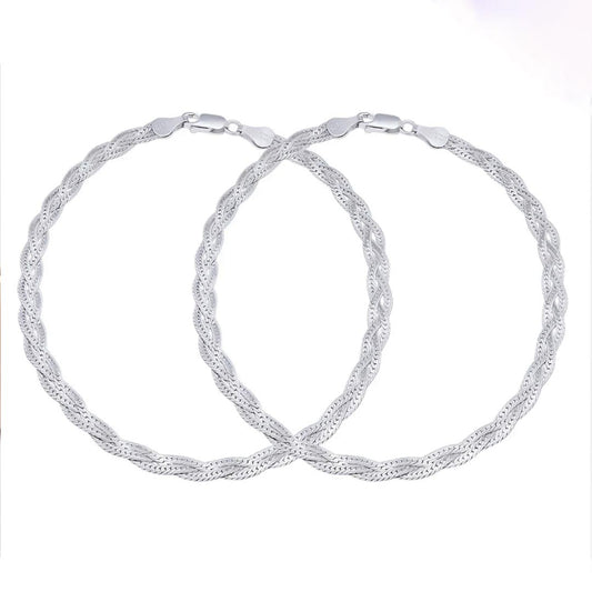 Luna Shine – Italian 925 Silver Anklet