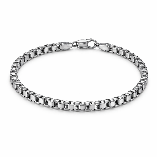 Titan Link Silver Bracelet