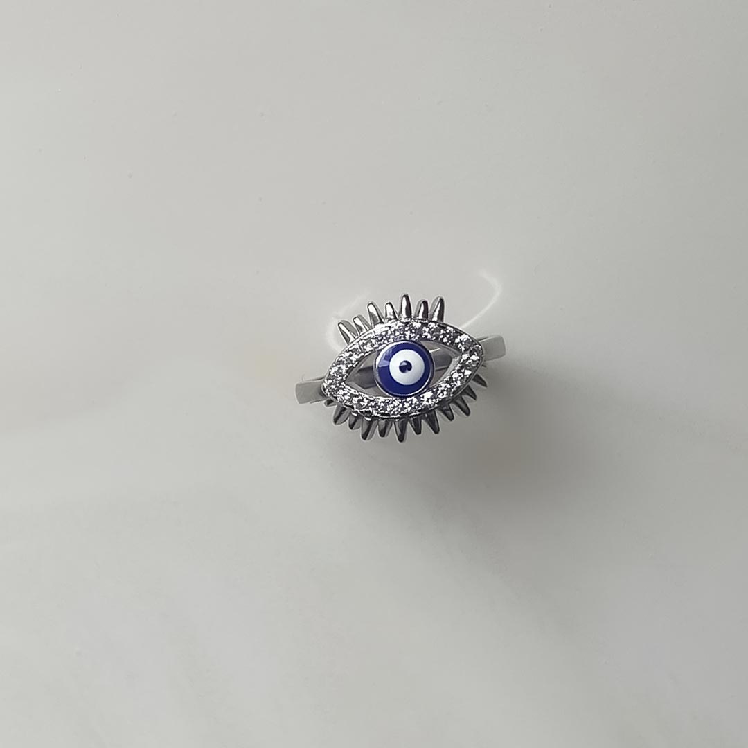 Guardian Gaze Ring Pure 925 Silver