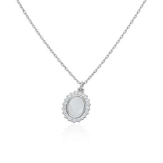 Moon Mist Chain Pendant