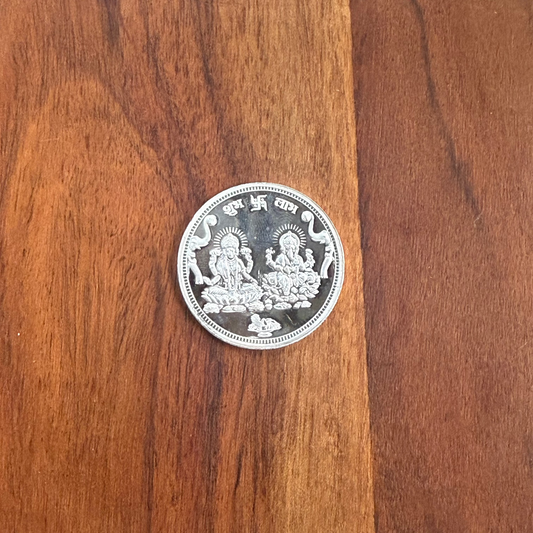 Om Divya Shree – 20g 999 Pure Silver Diwali Coin