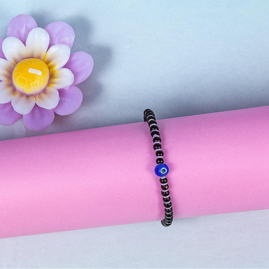 Kids Adjustable Nazar Bracelet Pure 925 Silver