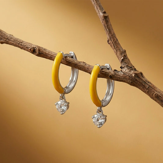 Marigold Glow Hoops