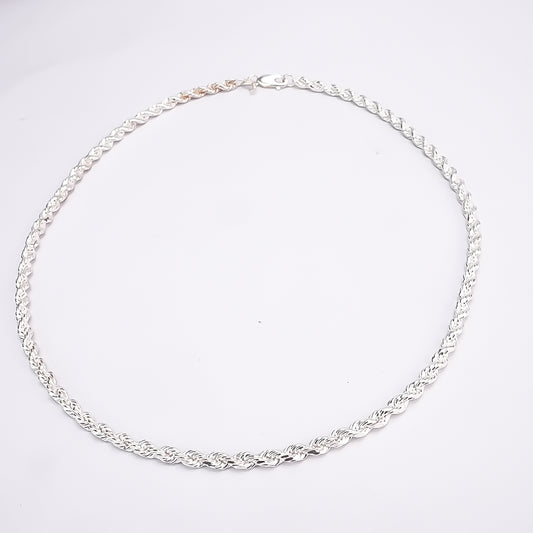 Heavy Twist Silver Chain