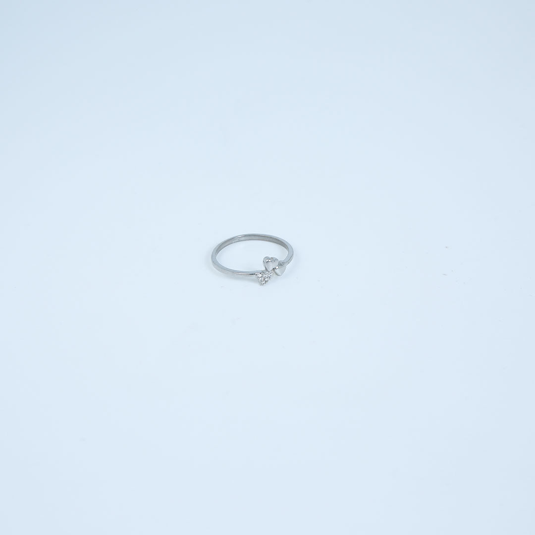 Mini Hearts Ring Pure 925 Silver