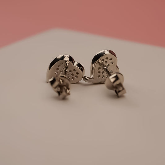 Mini Heart Studs Earrings
