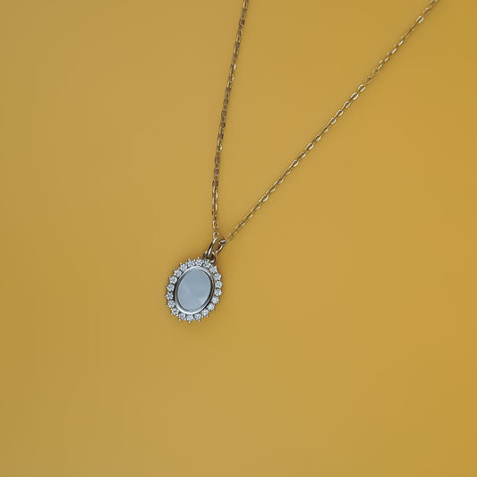 Moon Mist Chain Pendant