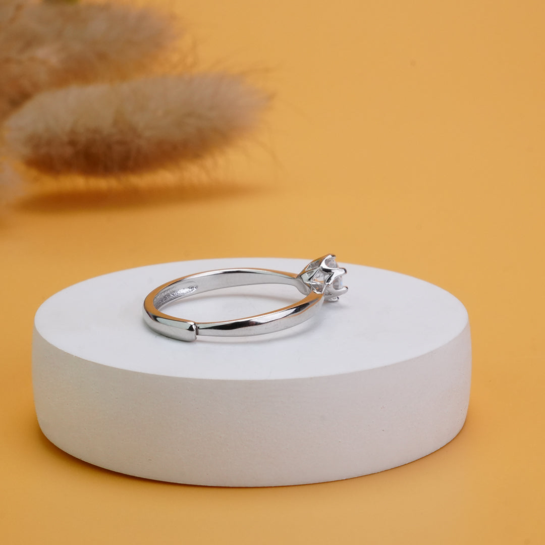 Radiance Adjustable Proposal Ring | 925 Silver