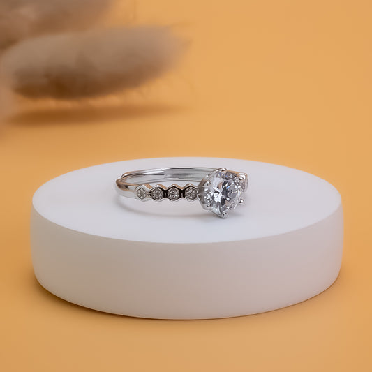 Celestial Promise Adjustable Ring | 925 Silver