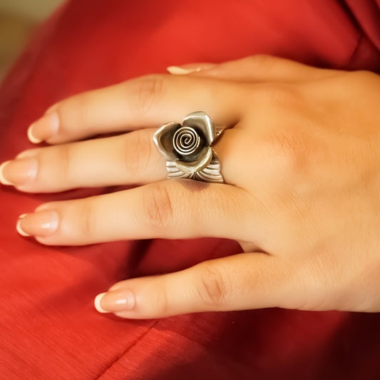 Timeless Rose Pure 925 Ring