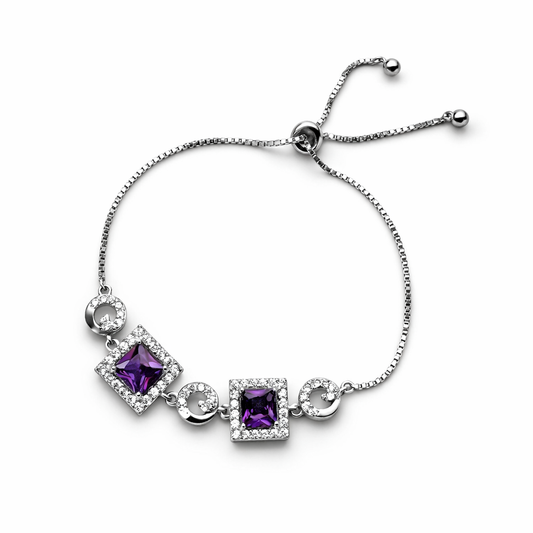 Royal Violet Grace Bracelet