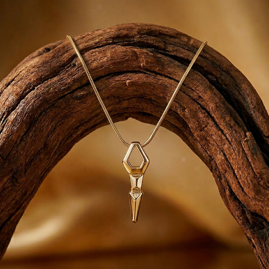 Serpentine 925 Silver Pendant Necklace
