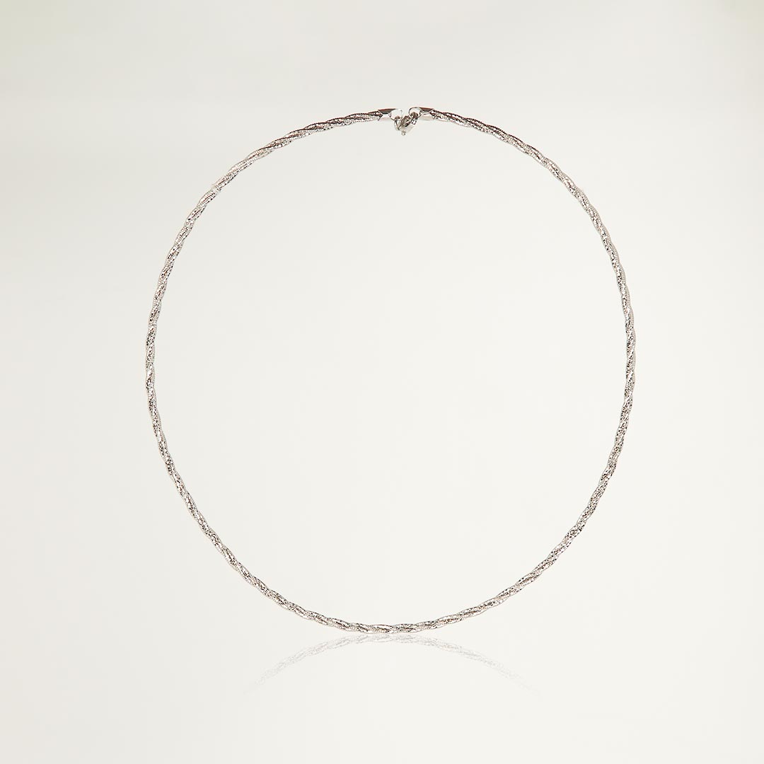 Silver Italian Wire Chain — Pure 925 Sterling Silver