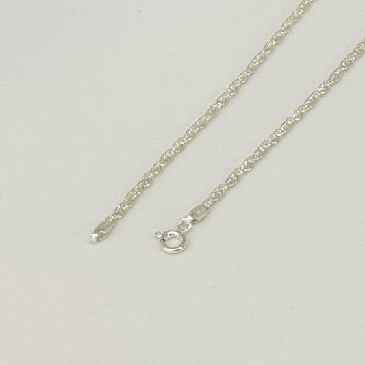 Silver Twisted Chain Pure 925 Silver