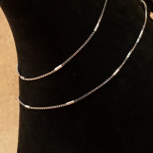 Minimal Luxe 925 Silver Anklets
