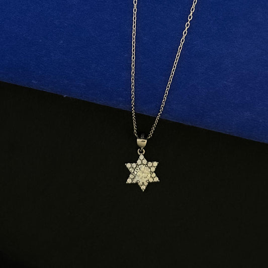 Starlight Spark Necklace Pure 925 Silver