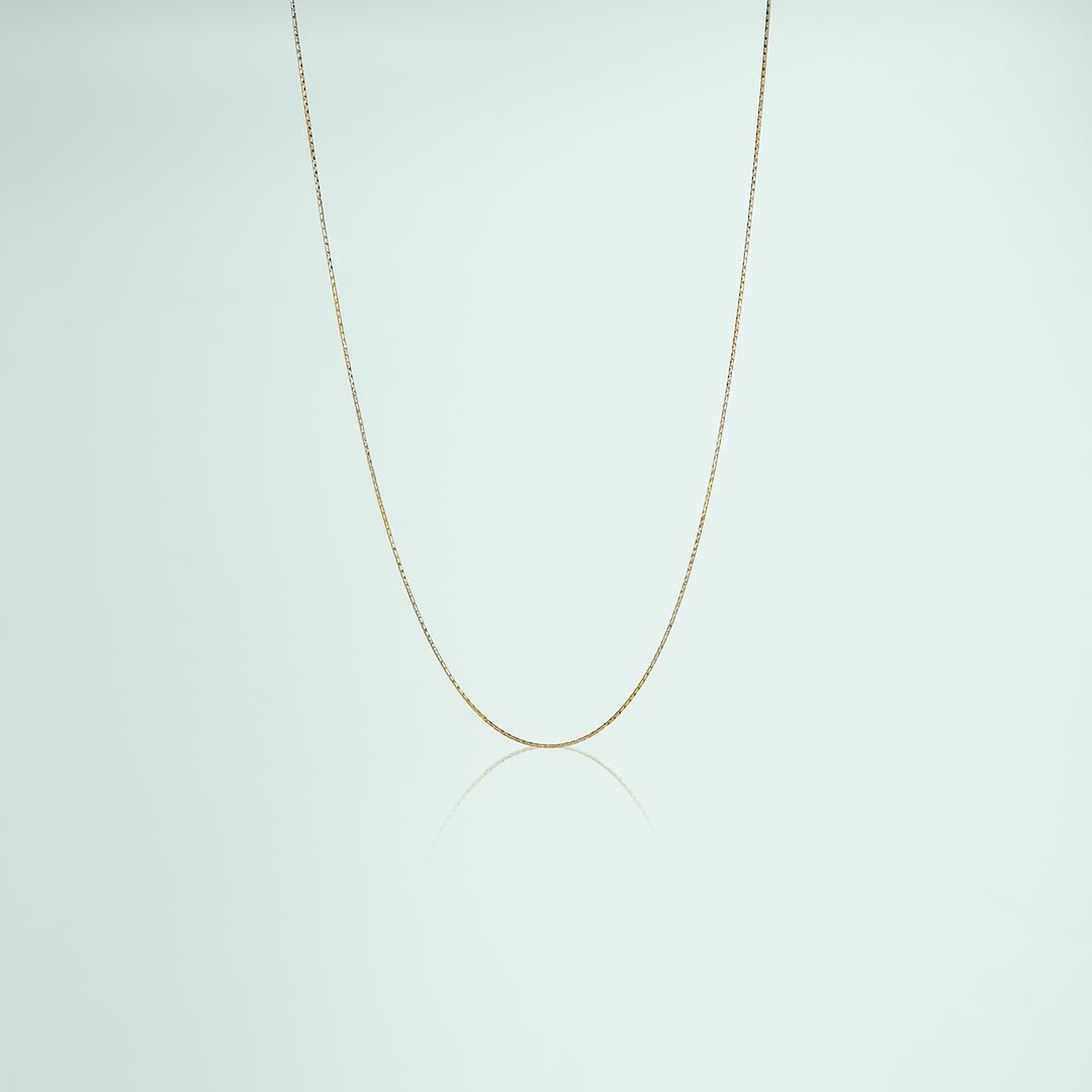 Tri Color Italian Chain Pure 925 Silver