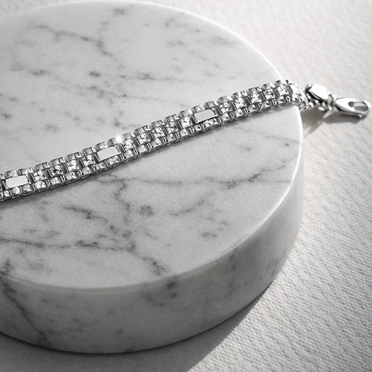 Valor Men's Silver Bracelet