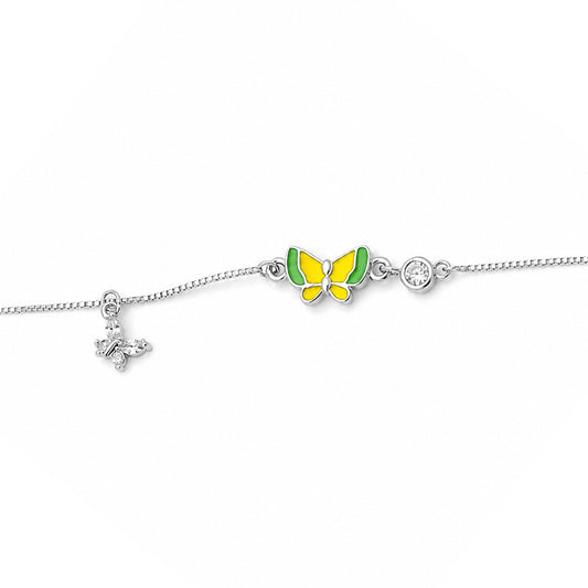 Butterfly Charm Anklet