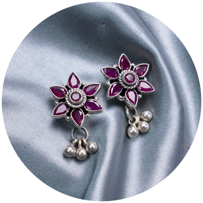 Silver Studs & Earrings