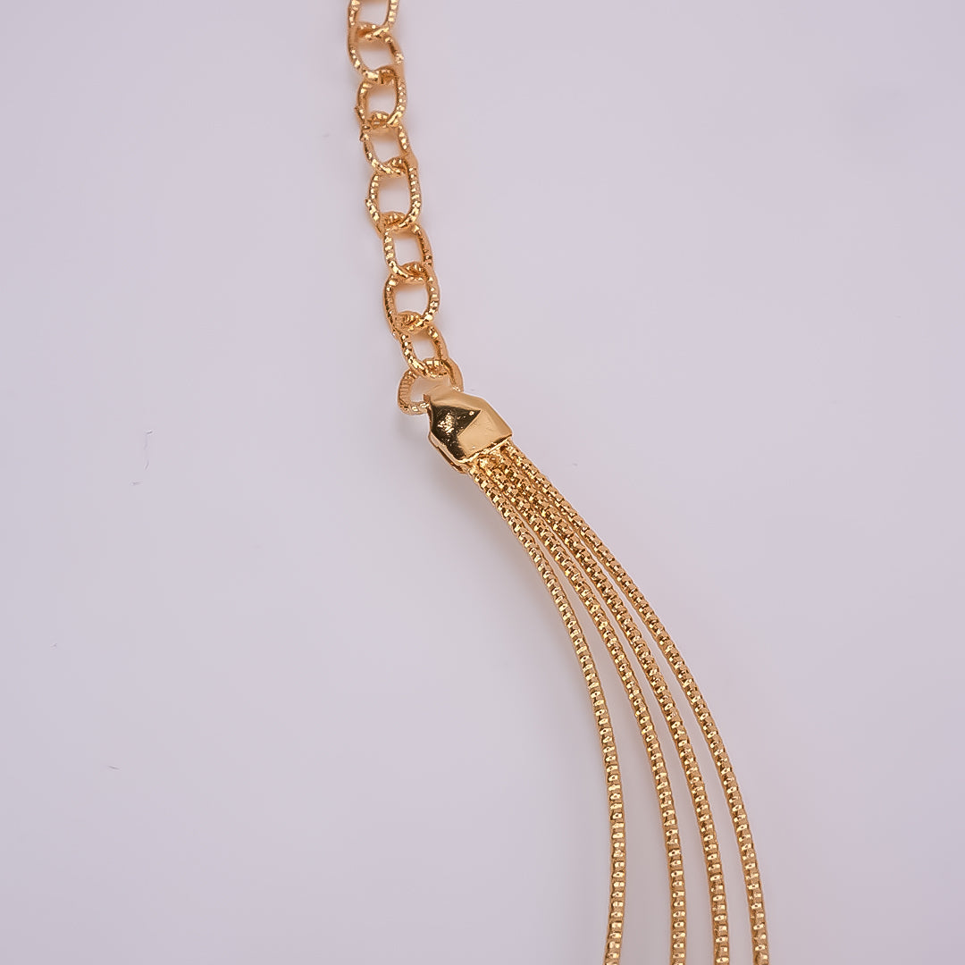 Aurelia Gold-Plated 925 Silver Hasli Necklace