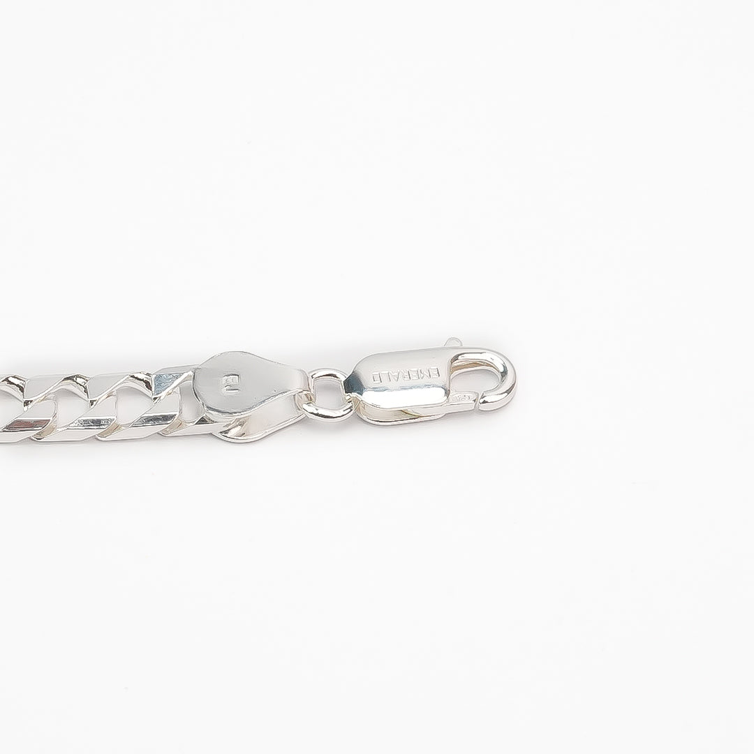 Men Sleek Box Chain Bracelet