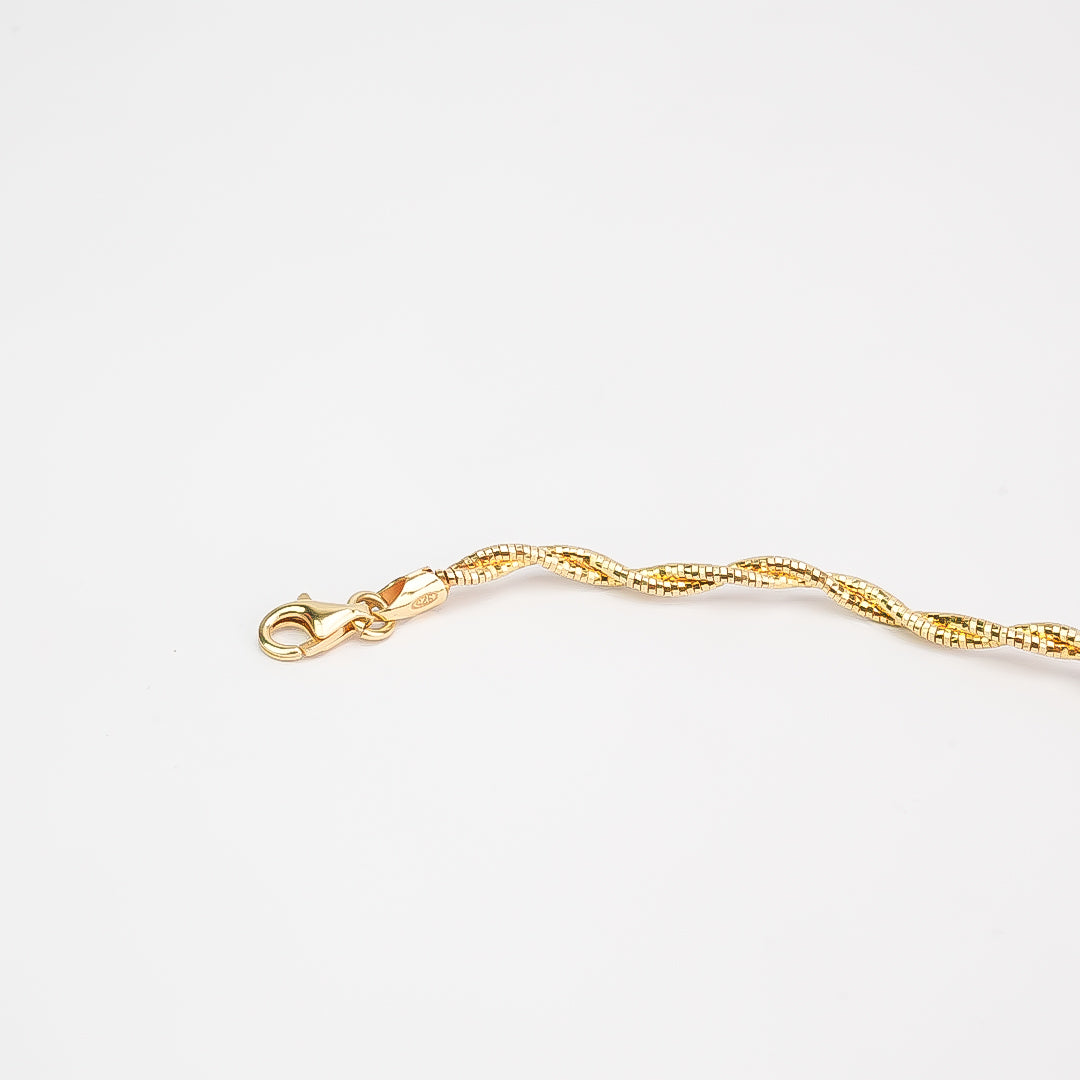 Silver Italian Golden Wave