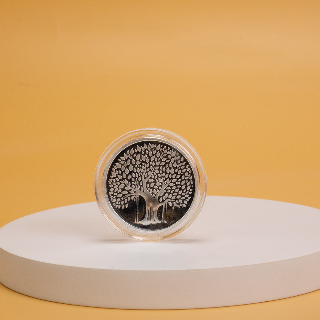 Shuddh Silver Sovereign – 10g 999 Pure Silver Coin in Display Box