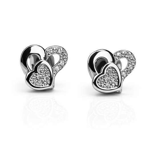 Timeless Heart Earrings