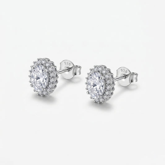 Radiance Halo Crystal Studs