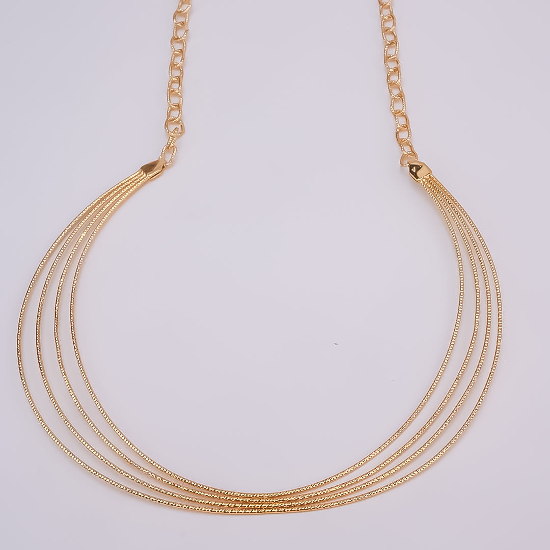 Aurelia Gold-Plated 925 Silver Hasli Necklace
