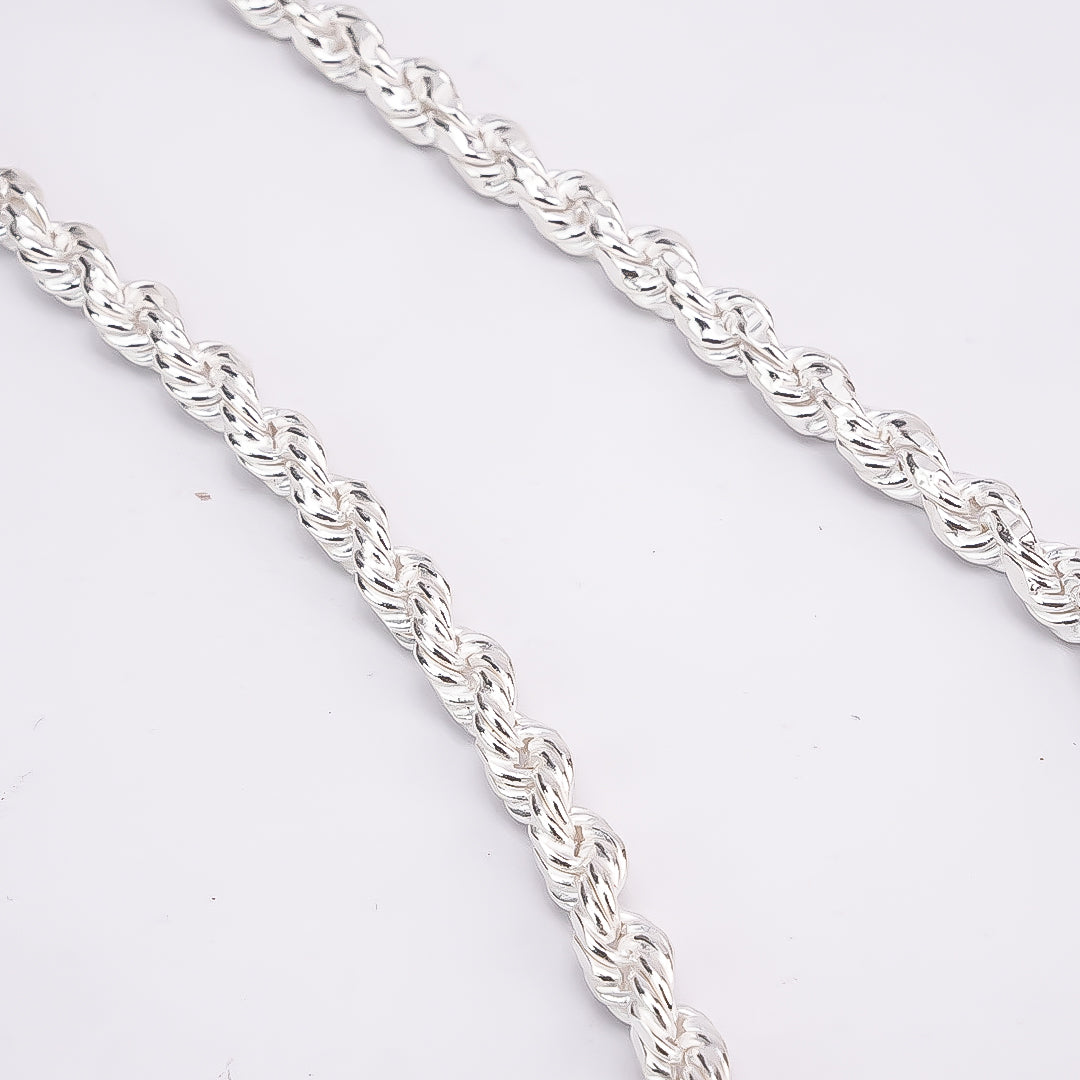 Heavy Twist Silver Chain