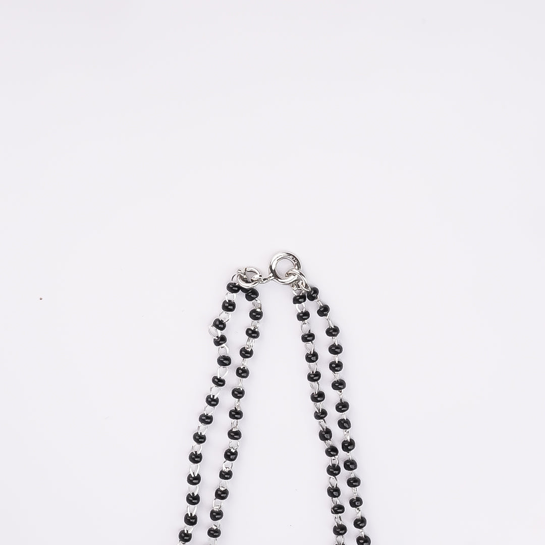 Silver Eterna Solitaire 925 Mangalsutra