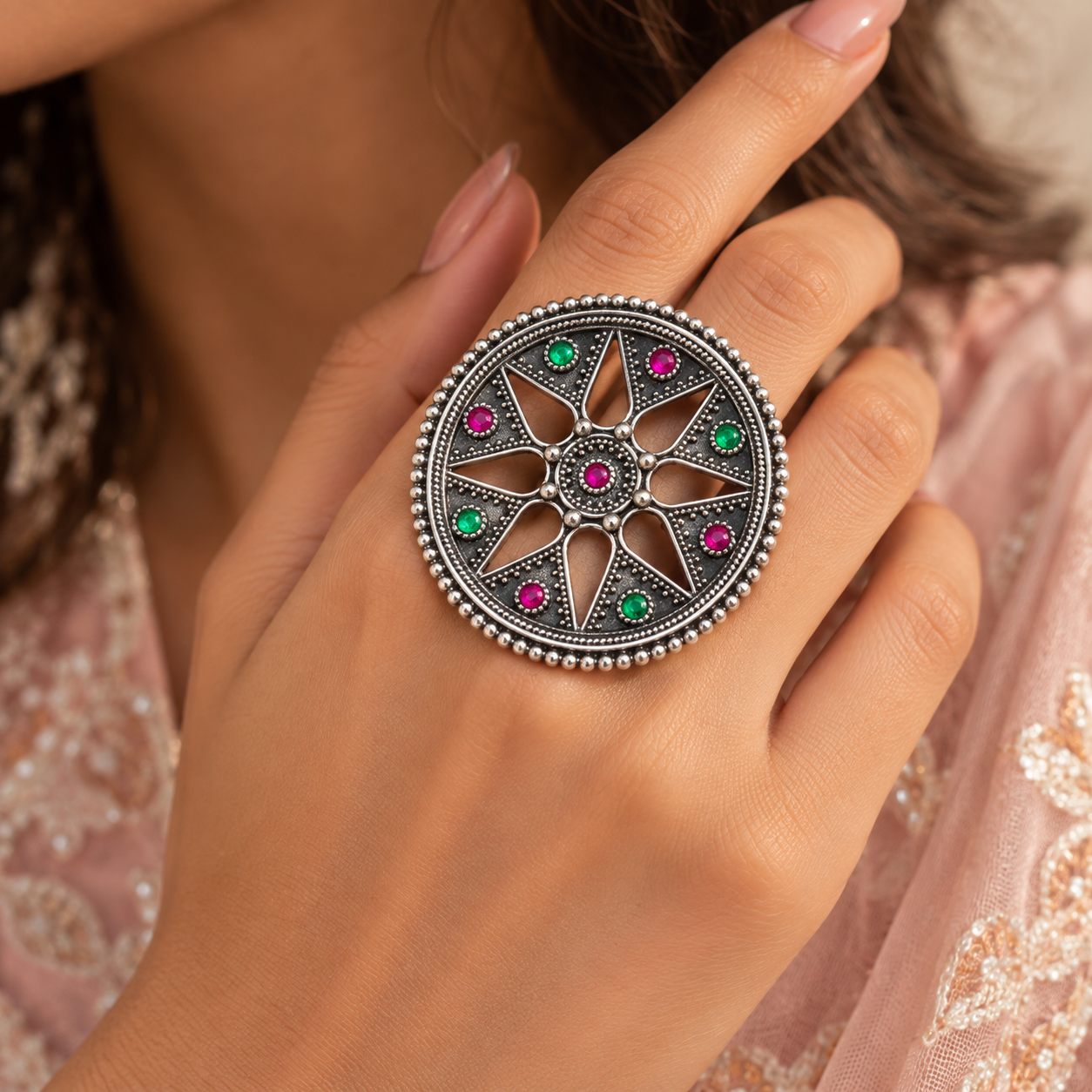 Gulrukh Royale Statement Ring