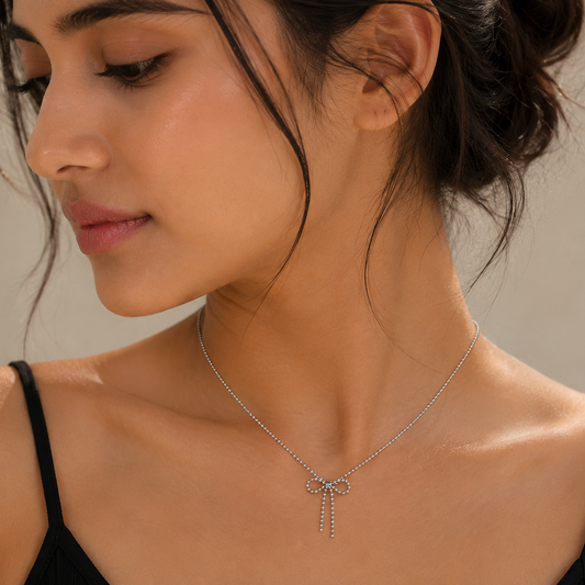 The Belle Bow Necklace