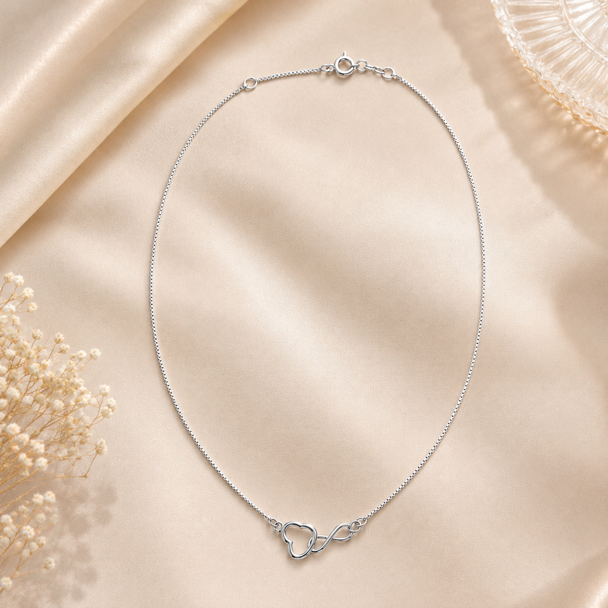 Infinity & Love Necklace